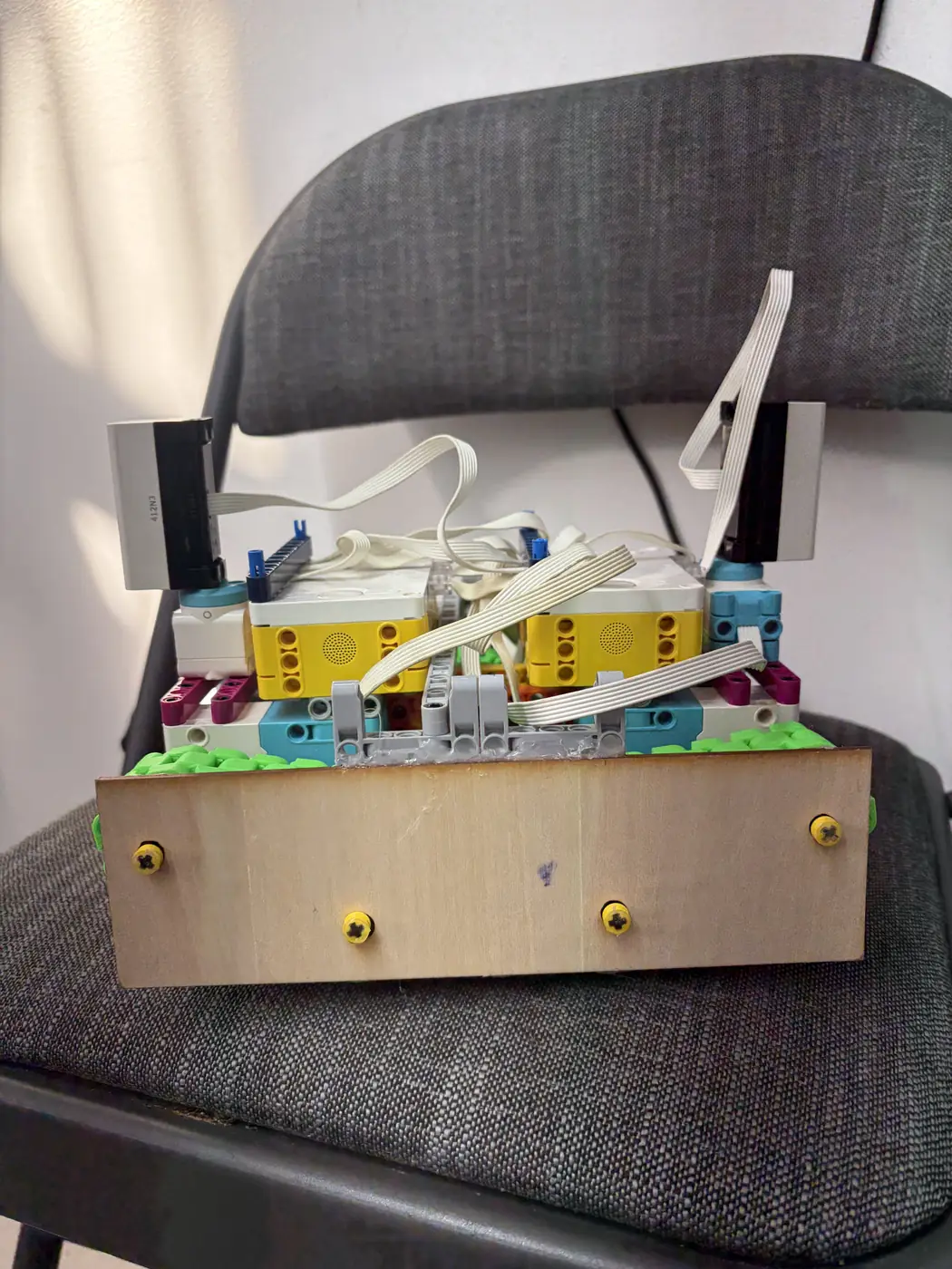 Wood-panel innovation rover side view