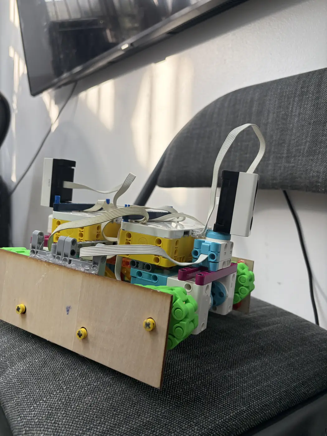 Wooden rover left side prototype