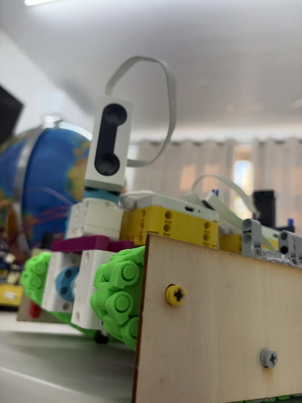 Current innovation rover front sensor closeup