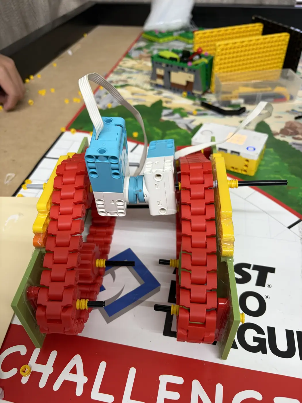 Placeholder: 3D printed treads