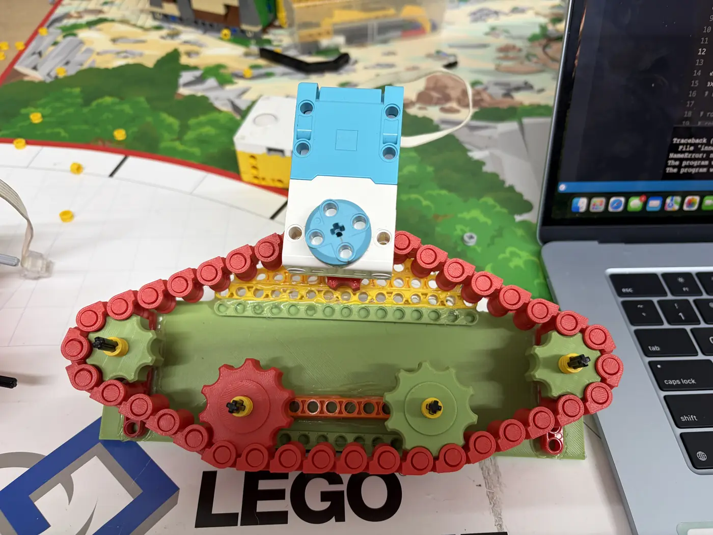 Placeholder: 3D printed treads