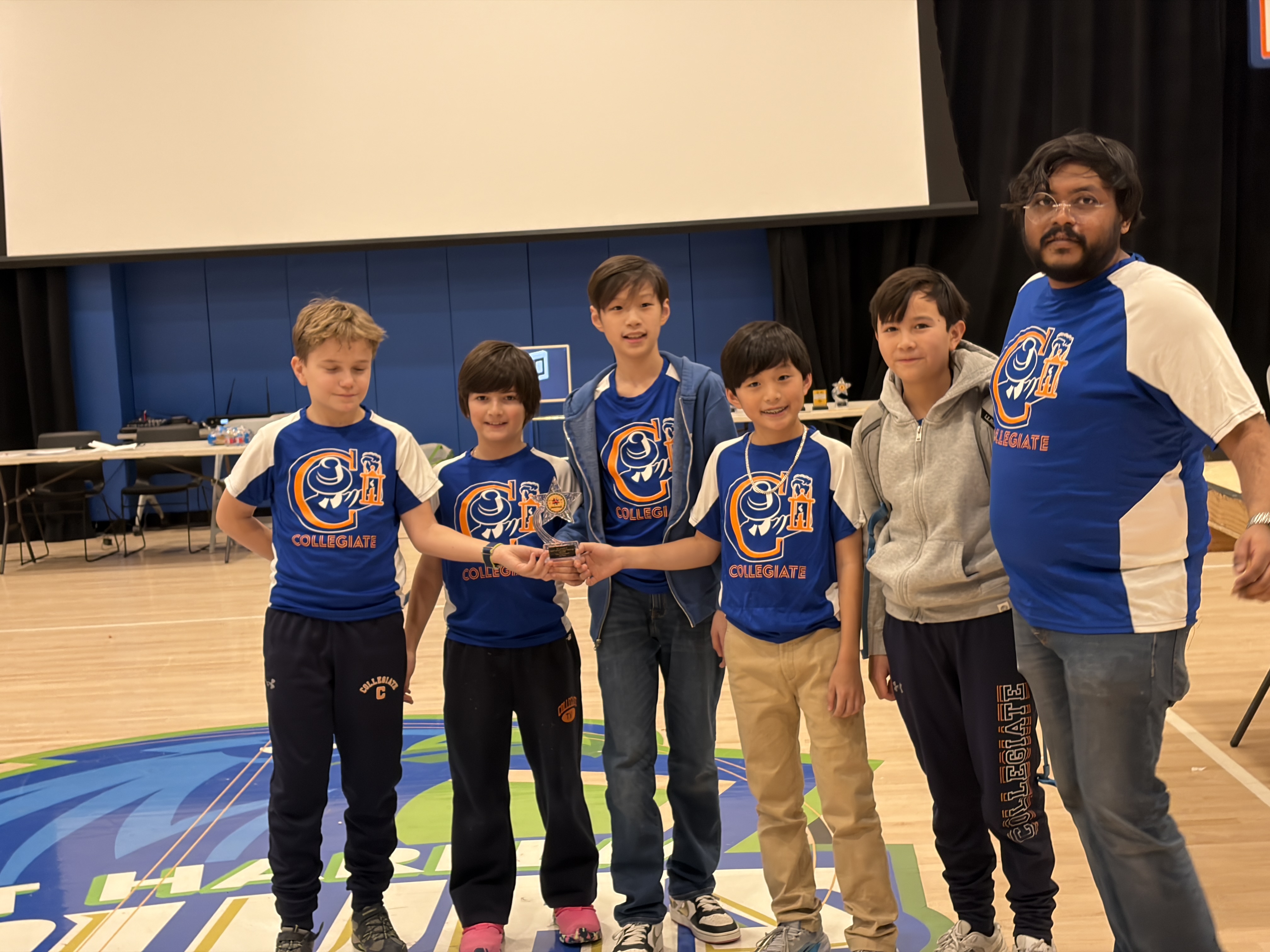 Collegiate Dutchmen 5th Grade core values award