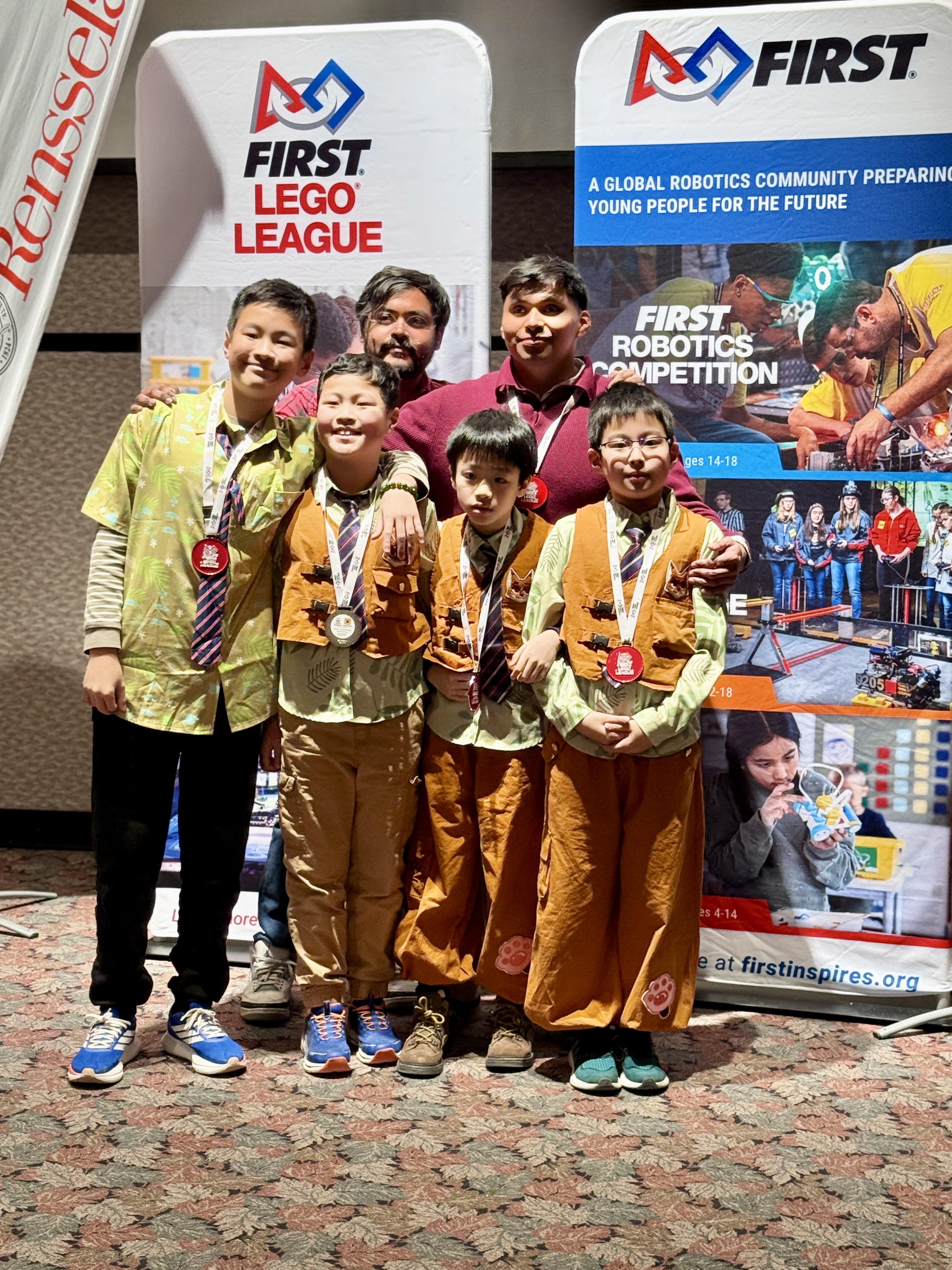 FireFox winning team photo